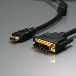   Gold plated HDMI to DVI Link Cable (1.5 meters) (00896 1) Electronics
