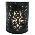   Accents Black Montrose Flameless Candle Wall Sconce with Timer Candle