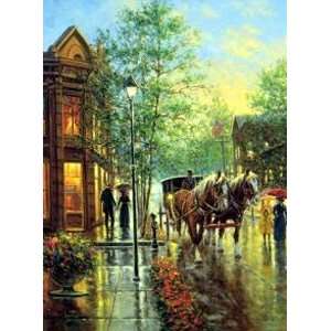  Jack Terry   April in Old Aspen Canvas Giclee