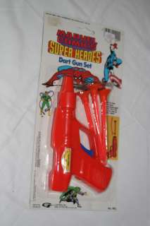1984 Henry Gordy Marvel Comic Super Heroes Dart Gun Set  