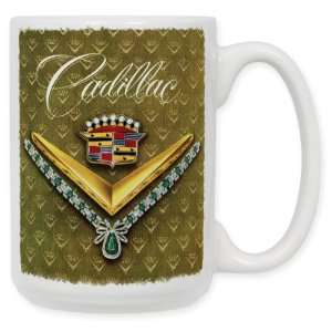  Cadillac Bejeweled 15 Oz. Ceramic Coffee Mug Kitchen 