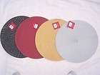 ROUND METALIC PLACEMAT GOLD,RED,BLACK OR SILVER SET OF 6