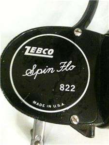 Vintage ZEBCO MODEL 822 Spin Flo Spinning Reel  