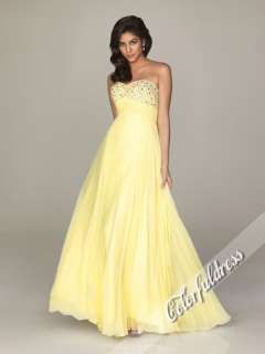   Chiffon Bridesmaid/Evening/Prom dress/Formal/Ball gown/SZ 6 8 10 12 14