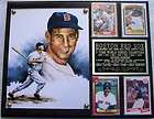 Boston Red Sox All Time Greats MLB Photo Card Plaque HOF 7X World 