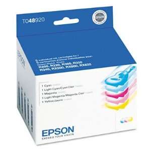  Epson T048920 Multipack Color Ink Cartridges EPST048920 