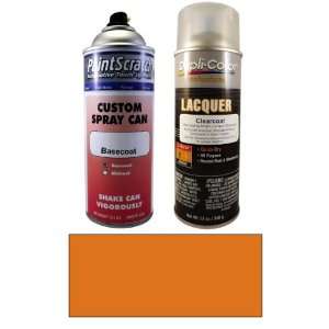  12.5 Oz. Spray Can of Blaze Orange Metallic Touch Up Paint 