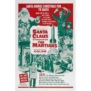  Santa Claus Conquers the Martians   Movie Poster   27 x 40 