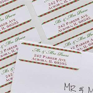   Personalized Return Address Labels   Classic Holiday
