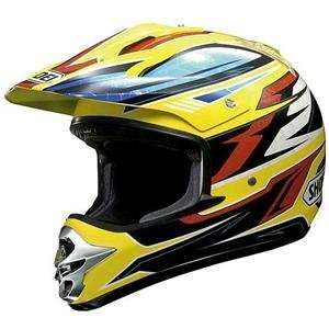  Shoei V MT Holeshot Helmet   X Small/Yellow/Black 