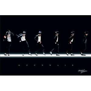  Michael Jackson   Moonwalk, Music Poster   36x24