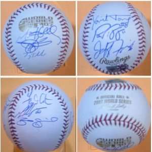 Colorado Rockies 2007 Multi Signed World Series Baseball 