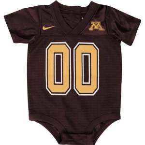 Minnesota Golden Gophers Nike Newborn Football Jersey Creeper  