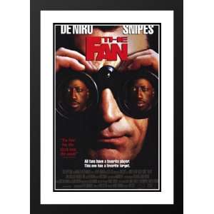  The Fan 20x26 Framed and Double Matted Movie Poster 