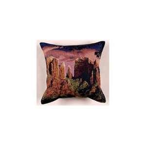 Sedona Sunset Southwestern Decorative Throw Pillow 17 x 17