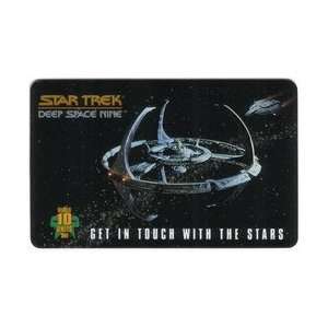 Collectible Phone Card Star Trek Deep Space Nine & Bonus Emblem Card 