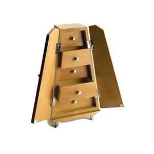  Metronome Wood Jewelry Box (Natural)