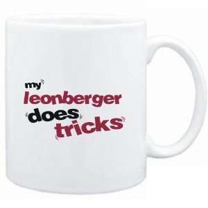    Mug White  MY Leonberger DOES TRICKS  Dogs