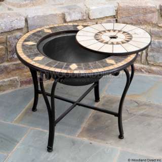 Compass 30 Fire Pit Chat Table  