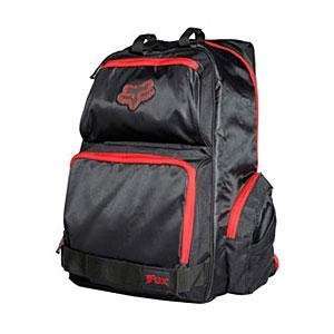  Fox Racing Cyborg Backpack   Black/Red Automotive