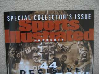 SPORTS ILLUSTRATED SUPER BOWL XLV COLLECTORS ED PACKERS  
