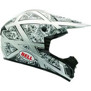  Bell Rocker Mens SX 1 MotoX Motorcycle Helmet   Black 