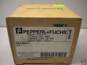 PEPPERL FUCHS PB2 008 6 NEW PB20086  