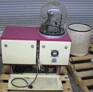 Bench Top Vacuum Evaporator Coater 10 BellJar Chamber  