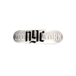  Zoo York Gothic Logo Deck 7.875 X 32