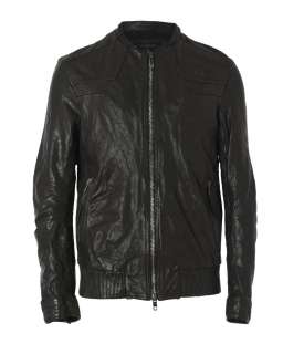 Contingent Leather Jacket, , , AllSaints Spitalfields