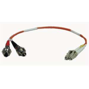  1ft Duplex Adapter Cable M/F LC/ST Electronics