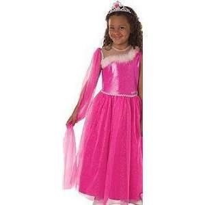  Barbie Ballroom Princess Dress Up Costume with Crown 4 6 