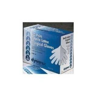   Sterile Gloves, 50 Pair Box, Size 7.5 Surgical Latex Sterile Gloves