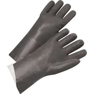  West Chester 12in. Sandpaper PVC Coated Gloves   Large 