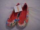 NWT Gymboree Burst of Spring Shoes 9 10 11 12 13 1 2 Coral Floral Flat 