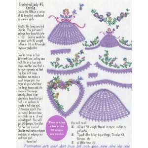  Cecelia Crocheted Lady No 5 Sew Artfully Yours by Cindy 