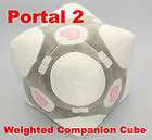 new portal 2 video game figure toy 6 weighted plush