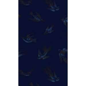    Tropical Birds   Midnight Indoor Wallcovering 