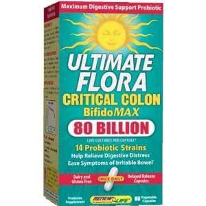  Ultimate Flora Critical Colon Bifidomax 80 Billion   60 