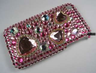 Pink Bling Back Case Cover Housing For Iphone 3G 3G S  
