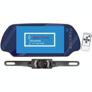 PYLE PLCM7300BT LICENSE PLATE BACK UP CAMERA with MONITOR  