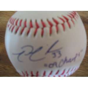  NICK SWISHER New York Yankees Autographed OLB Baseball 