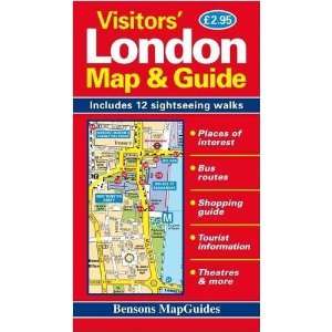  Visitors London Map and Guide [Map] Bensons Mapguides 