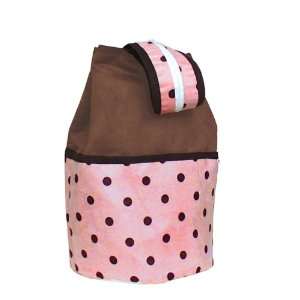  Hoohobbers Dots Pink Backpack Diaper Bag Baby