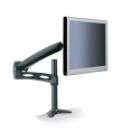 3M Desk Mount Arm for Monitor, 10 1/2 x 18 x 6, Black