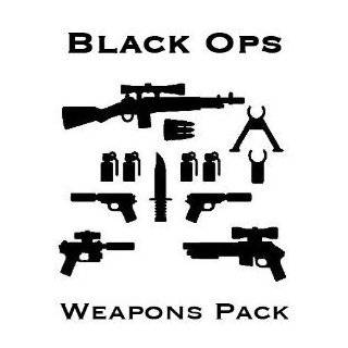 BrickArms Exclusive LEGO Style Black Ops Weapons Pack
