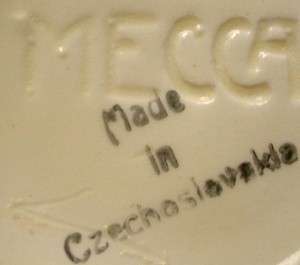 Czechoslovakia MECCA Coffee Pot, Creamer & Sugar Bowl  