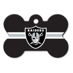  Quick Tag Oakland Raiders NFL Bone Personalized Engraved 