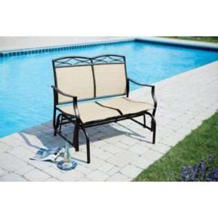   APEX PAT ZS090818 Living Accents Two Person Steel Glider 