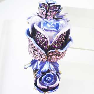 Vintage Style Crystal Rose Bracelet,Perfect gift
